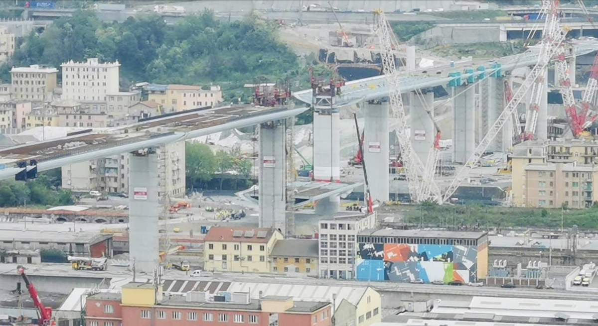 Il Ponte di Genova al tempo del COVID-19